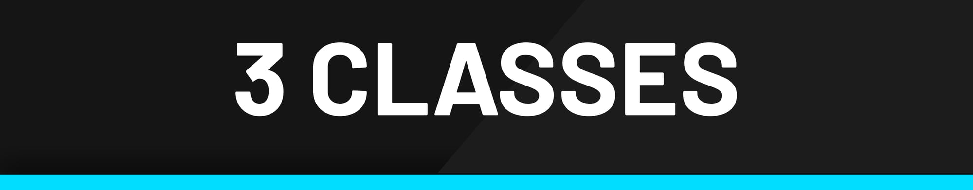 3 classes bold 3 classes bold